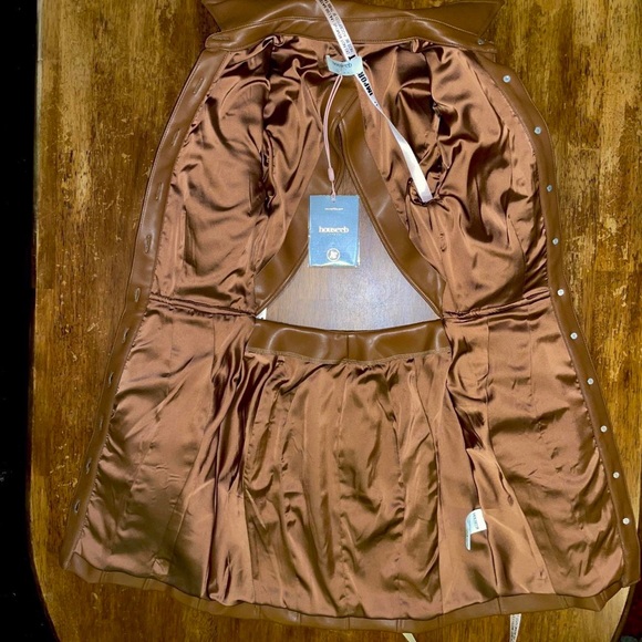 House of CB Crystal tan brown blazer dress - Picture 5 of 5